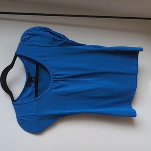 Blue Puffy Sleeve H&M Tee